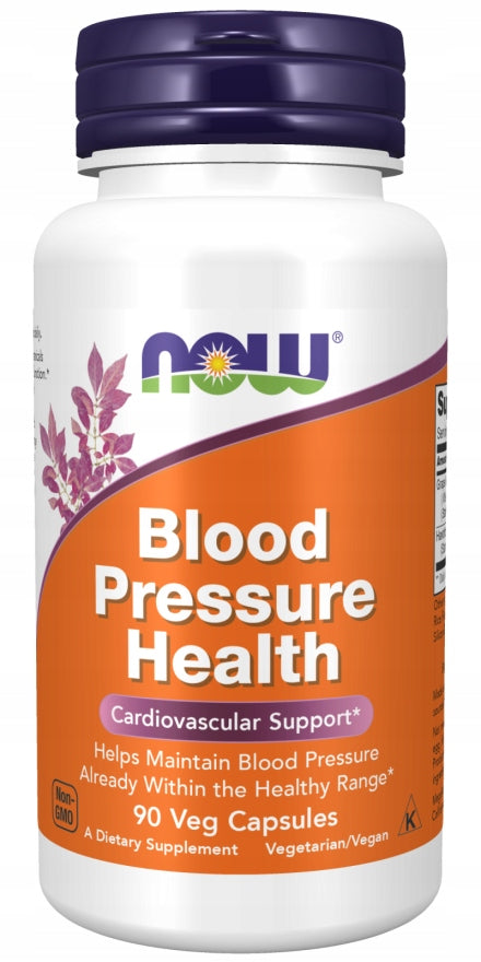NOW Blood Pressure Health HAWTHORN GRAPE SEEDS PRESSURE CIRCULATION 90caps