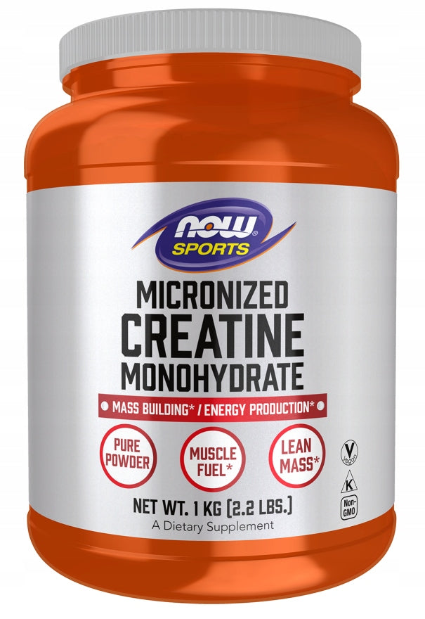 NOW FOODS Creatine Monohydrate, Micronized - Creatine Micronized Monohyde