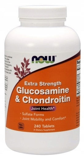 NOW FOODS Glucosamine Chondroitin Extra Strength 750/600 mg 240 tablets