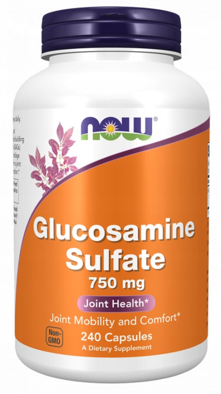 NOW FOODS Glucosamine Sulfate - Glucosamine Sulfate 750 mg (240 caps.) Brand Now foods