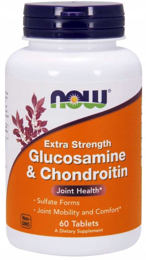 NOW FOODS Glucosamine and Chondroitin glucosamine joints 60 capsules