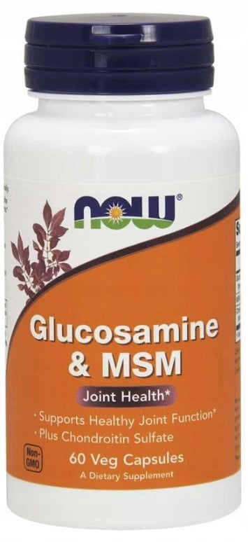 NOW FOODS Glucosamine and MSM vege 60 capsules