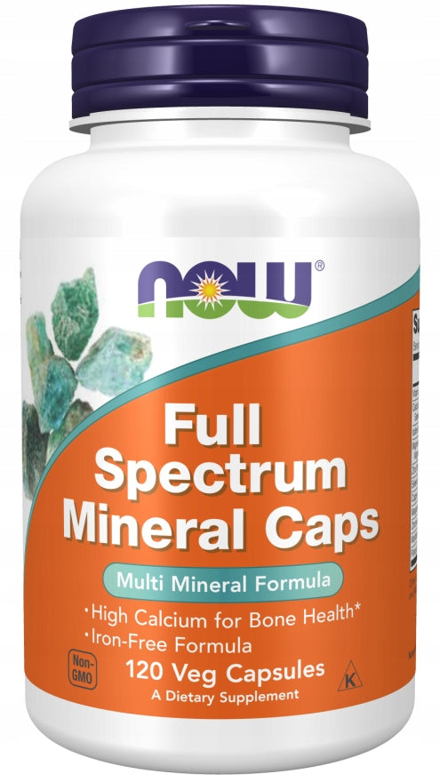 NOW FULL SPECTRUM MINERALS VITAMINS MINERALS 120k