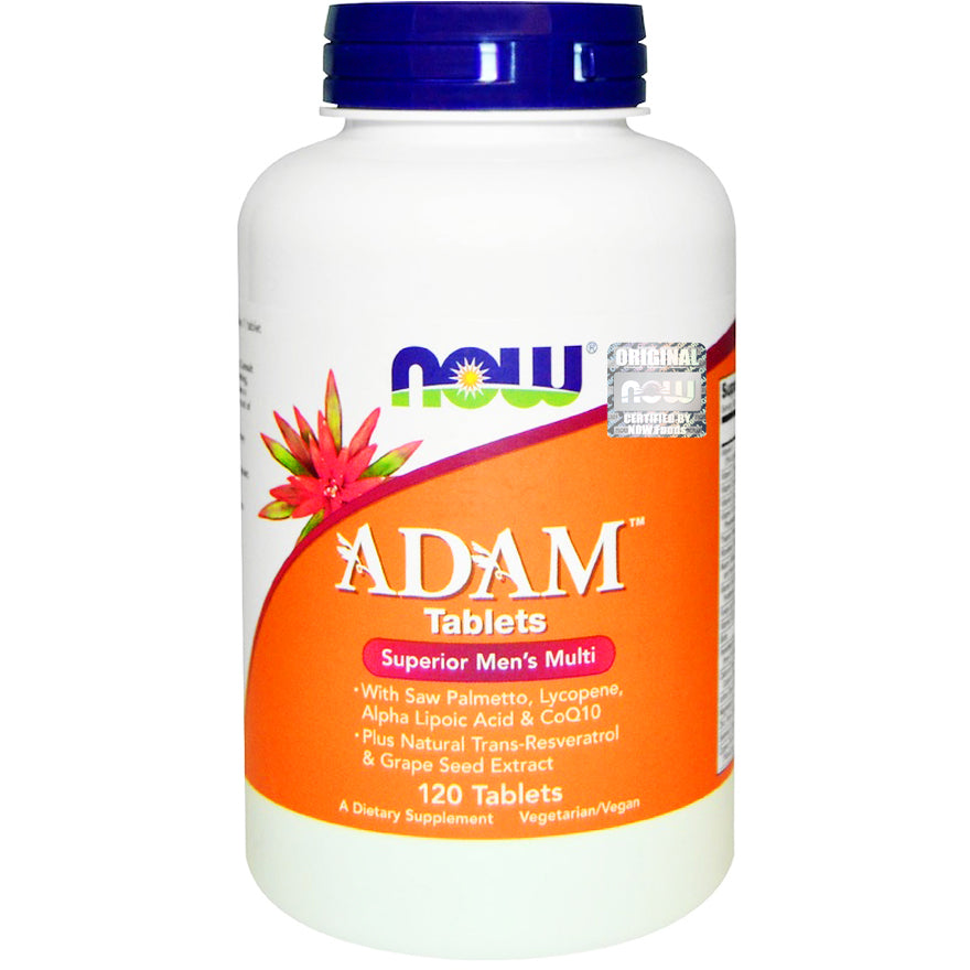 NOW Foods ADAM Vitamins for Men LIBIDO ZINC 120tab Manufacturer code 733739038760