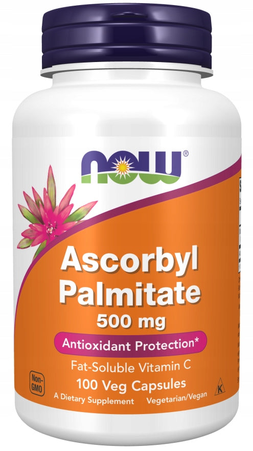 NOW Foods Ascorbyl Palmitate VITAMIN C 500 mg 100 capsules