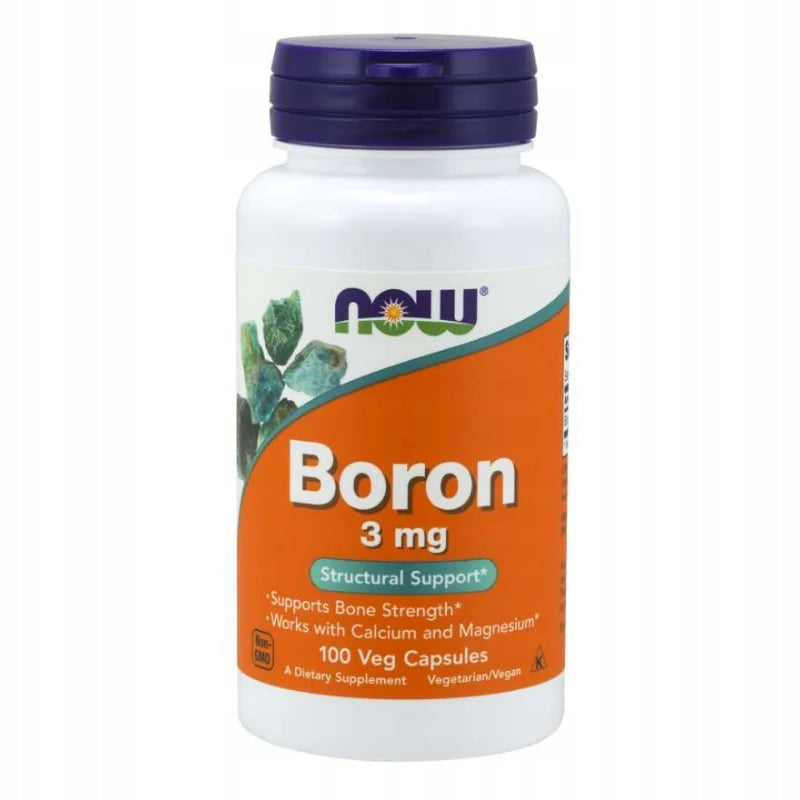 NOW Foods - Boron 3 mg 100 kaps