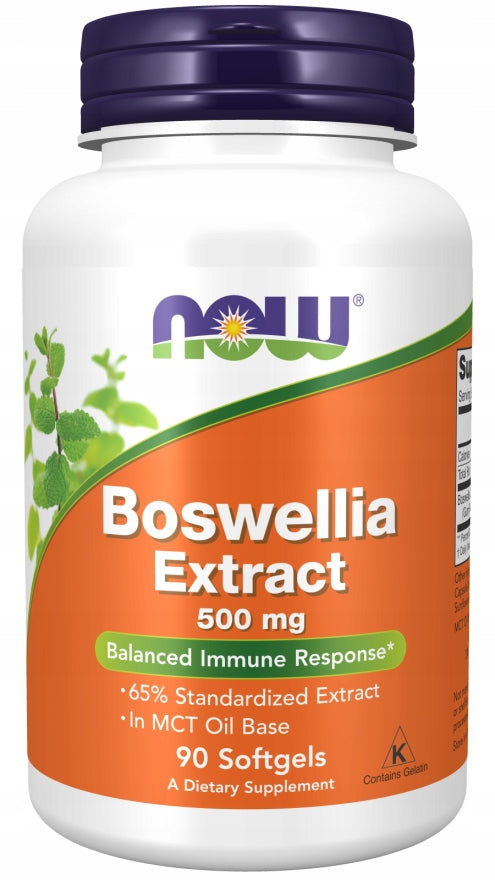 NOW Foods Boswellia Extract 500mg INCENSE EXTRACT JOINTS 90k