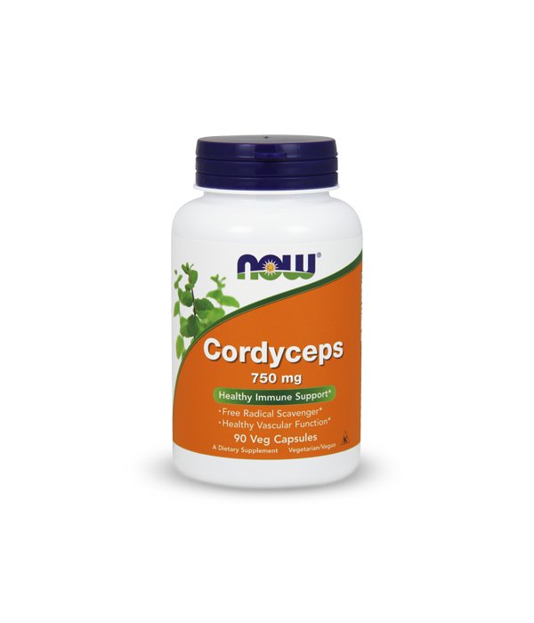 NOW Foods CORDYCEPS 750mg Mace Chinese VEGE RESISTANCE 90caps Manufacturer code 733739030054