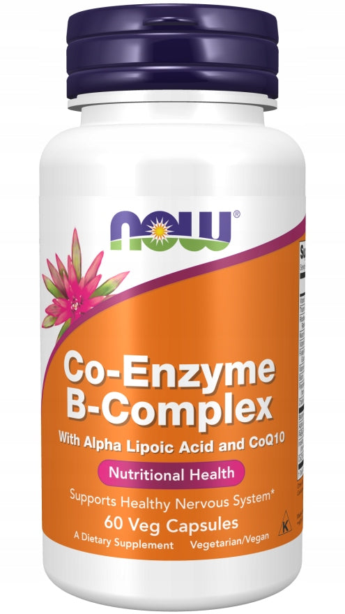 NOW Foods Co-Enzyme B-Complex 60 Veg Capsules B