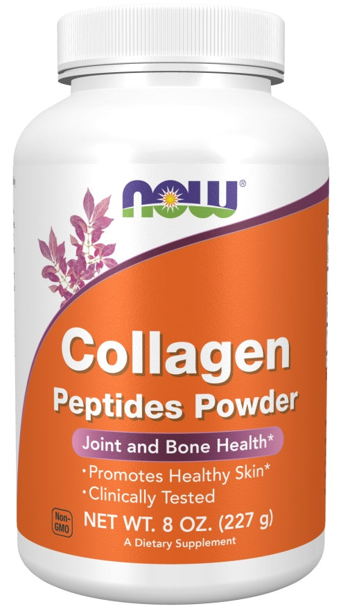 NOW Foods Collagen COLLAGEN TYPE I and III POWDER LEATHER JOINTS CARTILAGE 227g