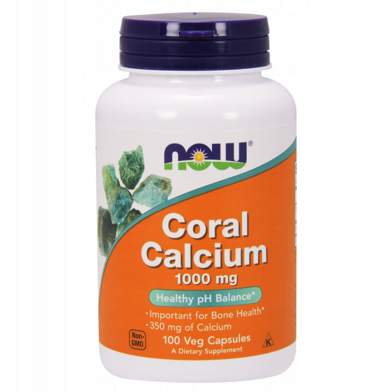 NOW Foods Coral Calcium 1000mg CORAL CALCIUM 100k Manufacturer code 733739012739