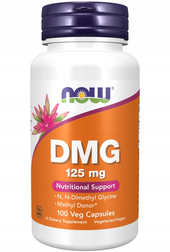NOW Foods DMG Dimethylglycine 125mg PANGAMIC ACID WIT.B15 ENERGY 100k