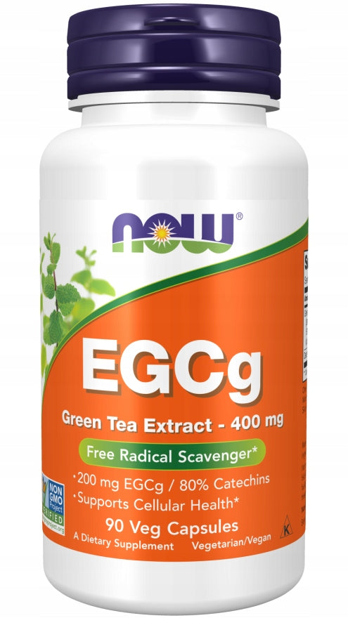 NOW Foods EGCg Green Tea Extrakt AŻ400mg 90k Weight Loss