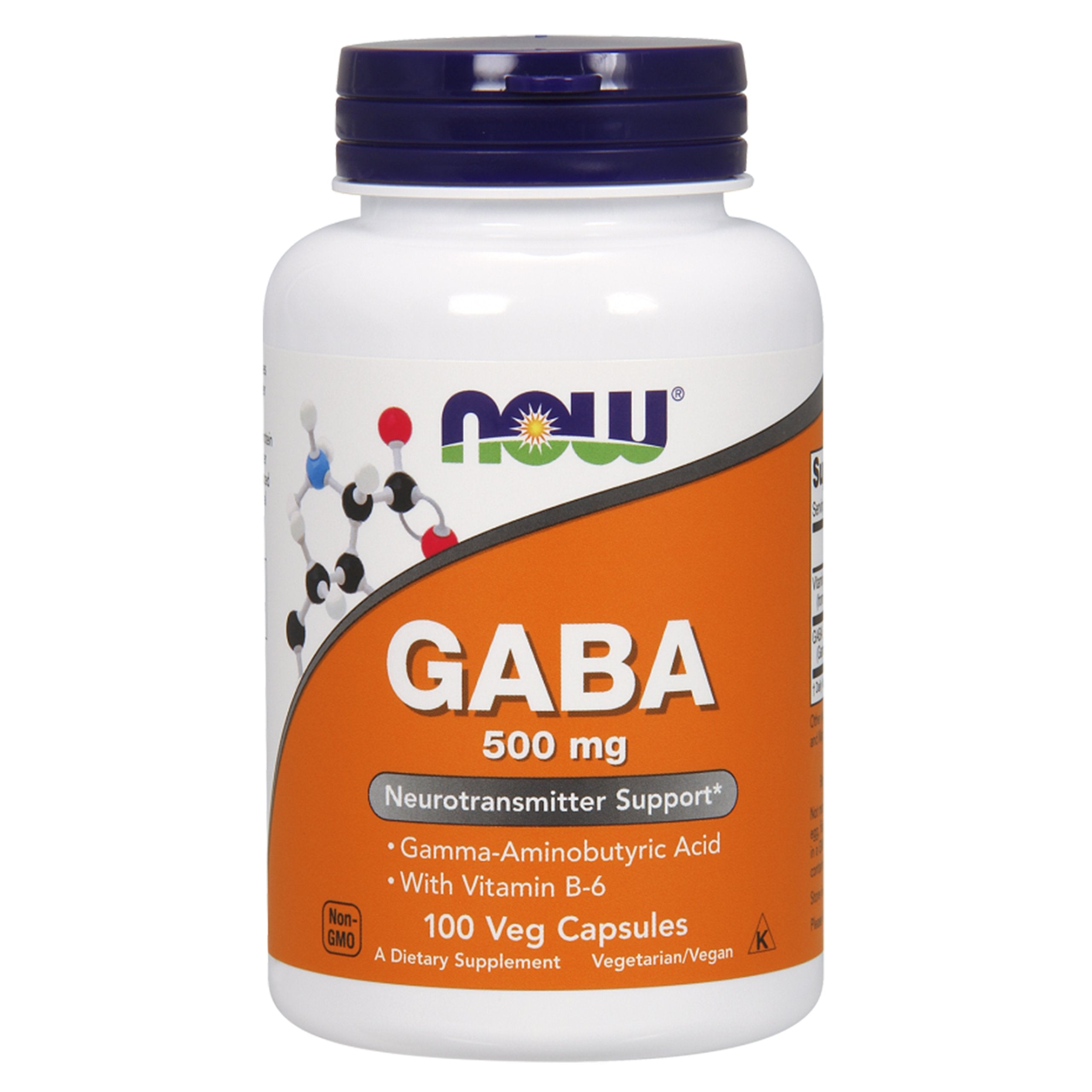 NOW Foods GABA 500mg 100k GAMMA-BUTTERY ACID Brand Now foods