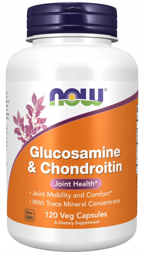 NOW Foods GLUCOSAMINE CHONDROITIN 120 capsules JOINT SUPPORT