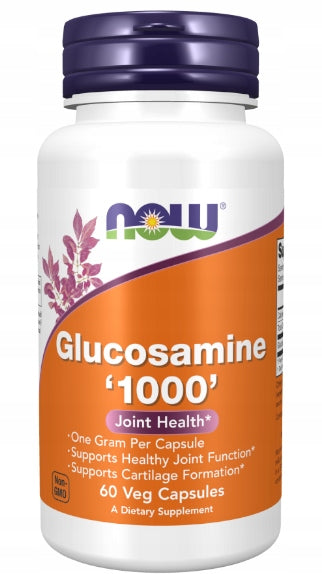 NOW Foods Glucosamine HCl 1000mg CARTILAGE JOINTS VEGE 60caps EAN (GTIN) 733739032379