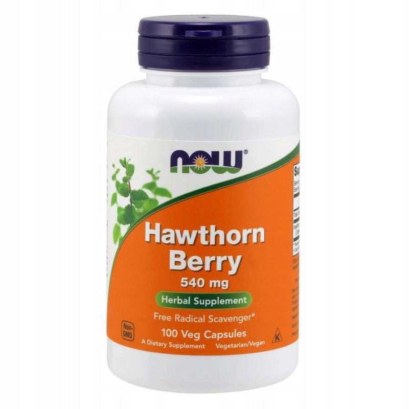 NOW Foods Hawthorn Berry 540mg HAWTHORN BERRIES HEART CIRCULATORY SYSTEM 100k EAN (GTIN) 733739047151