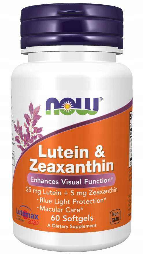 NOW Foods Lutein & Zeaxanthin EYES LUTEIN ZEAXANTHIN 60k