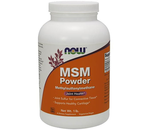NOW Foods MSM 454g organic sulfur joints skin hair nails Brand Now foods