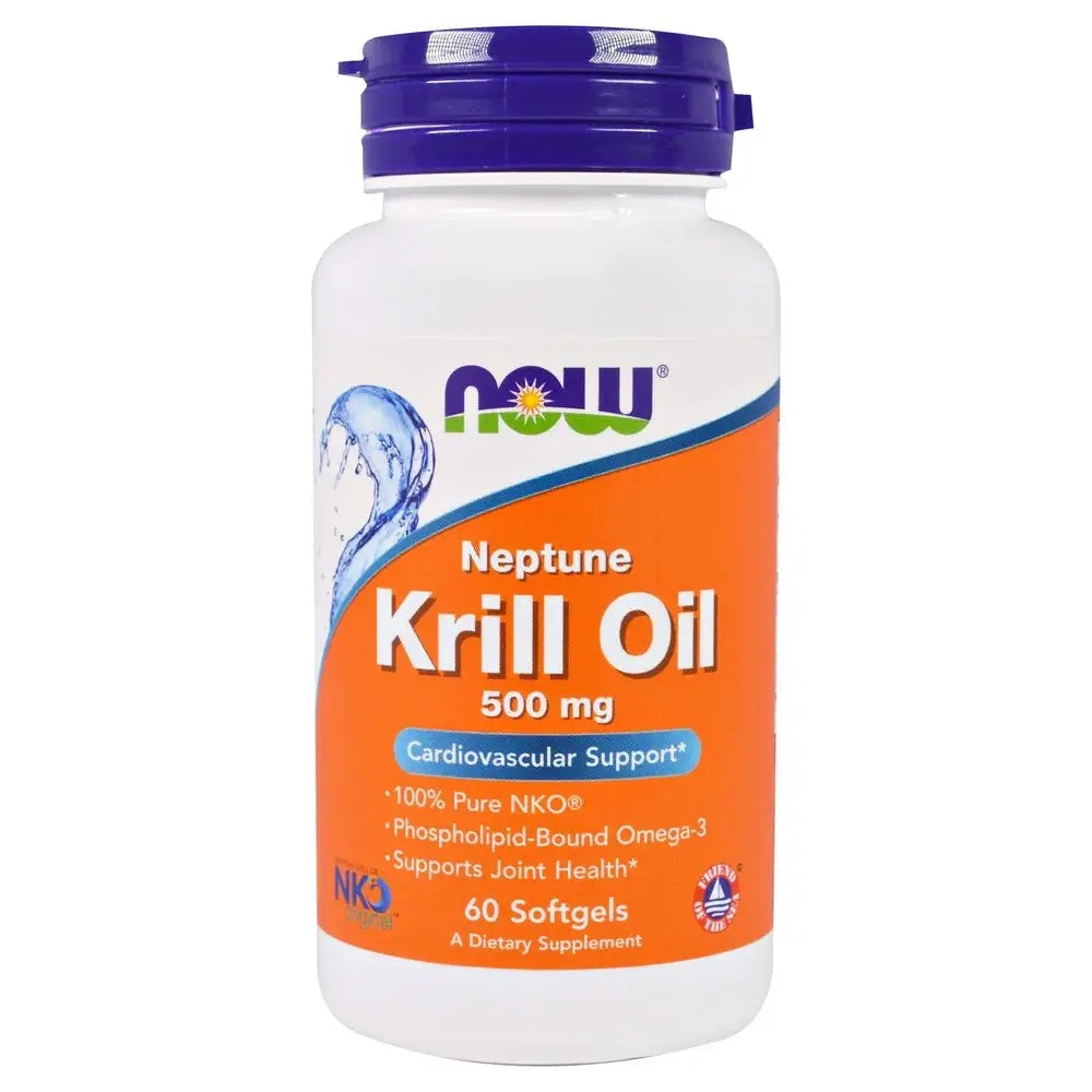NOW Foods Neptune Krill Oil 500mg KRILL OIL OMEGA HEART 60caps Expiration date not specified