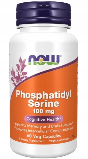 NOW Foods Phosphatidyl Serine 100mg Choline Phosphatidylserine 60vcap EAN (GTIN) 733739023803