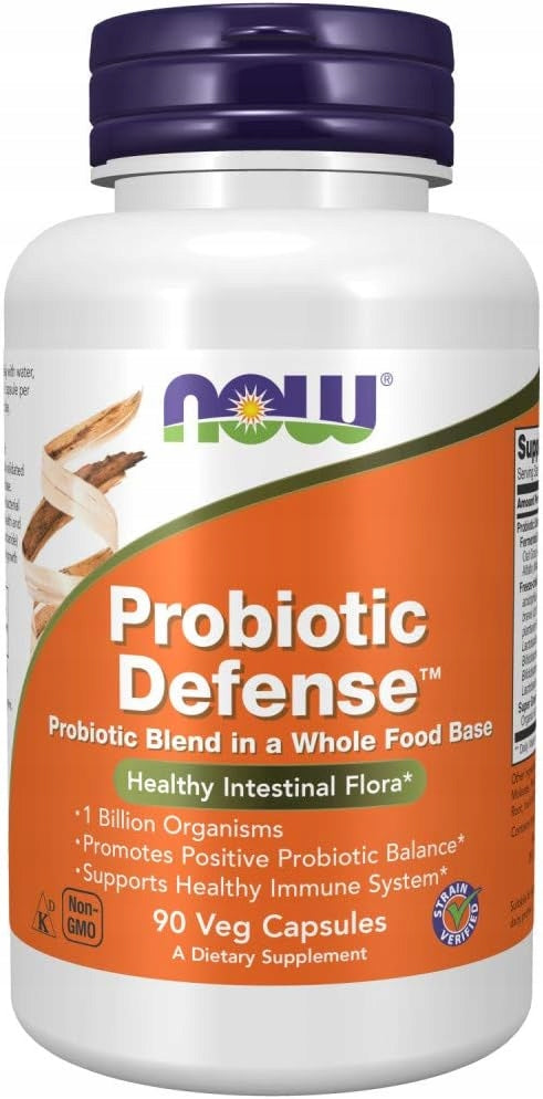 NOW Foods Probiotic Defense 13 Probiotic Strains 90 capsules