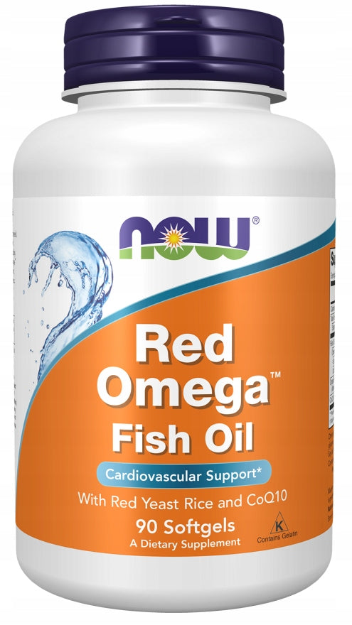 NOW Foods Red Omega ACIDS EPA DHA 90 softgels