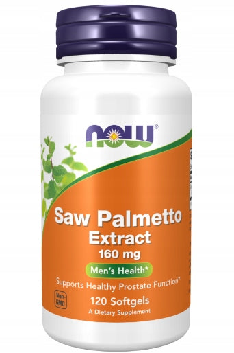 NOW Foods Saw Palmetto Berries 160mg SAW PALMETTO PROSTATE 120k Brand Now foods