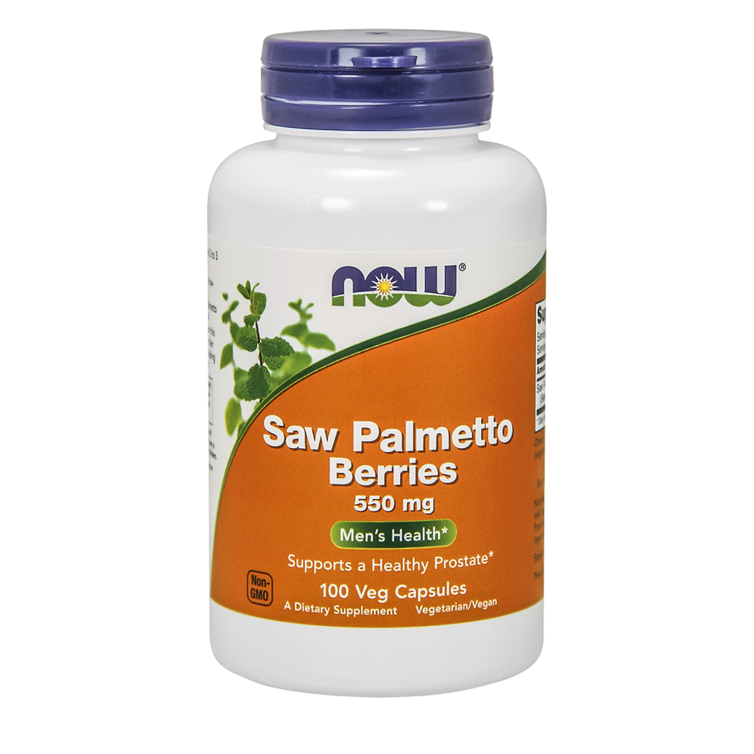 NOW Foods Saw Palmetto Berries 550mg SAW PALMETTO PROSTATE 100k EAN (GTIN) 733739047472