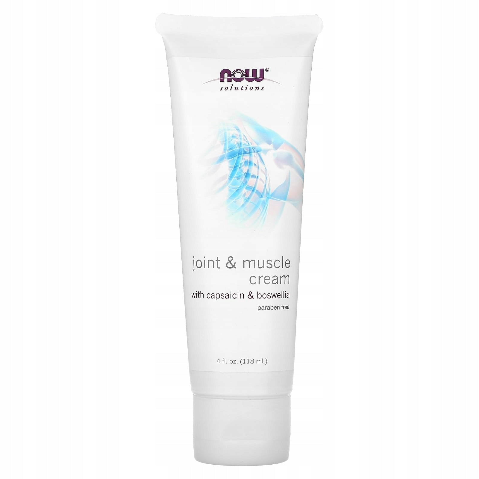 NOW Foods, Solutions, cream for joints and muscles, 118 ml