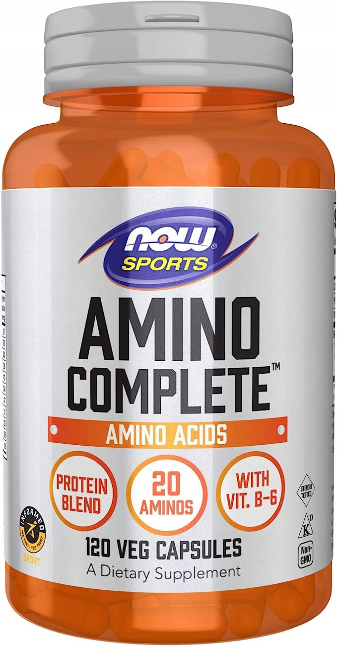 NOW Foods Sports Amino Acids 120 capsules AMINO ACID COMPLEX