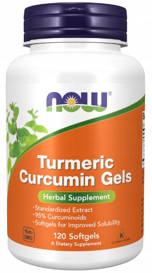 NOW Foods Turmeric Curcumin 95% CURCUMIN ANTIOXIDANT 120sft Brand Now foods