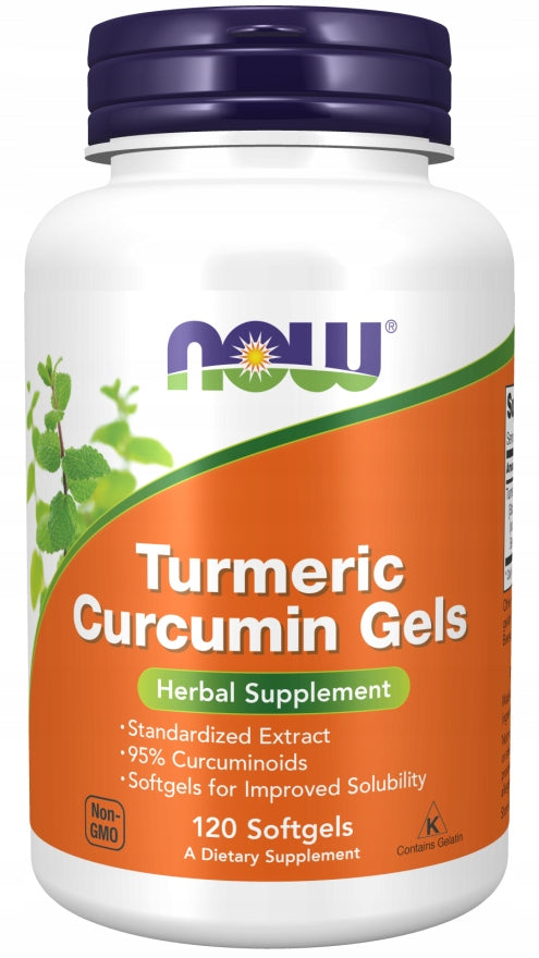 NOW Foods Turmeric Curcumin 95% CURCUMIN ANTIOXIDANT 120sft
