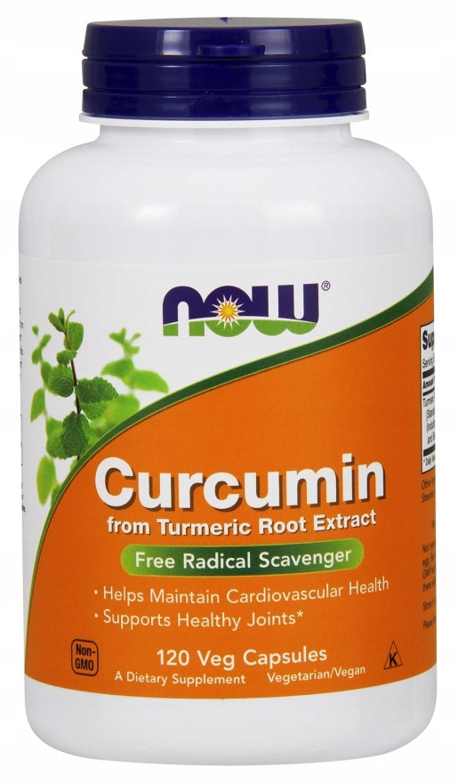 NOW Foods Turmeric Curcumin 95% CURCUMIN ANTIOXIDANT VEGE 120 Manufacturer code 4639