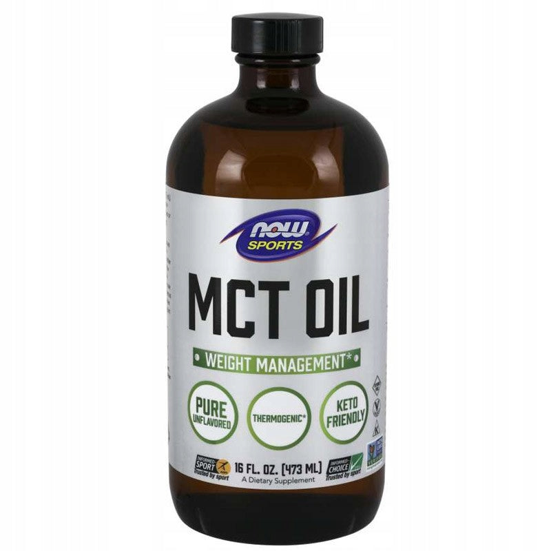 NOW MCT OIL 473ML MCT KETO OIL SLIMMING NORMAL BODY WEIGHT