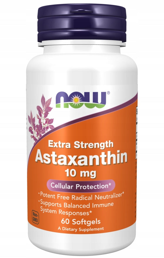 NOW Organic Astaxanthin 10mg 60cap