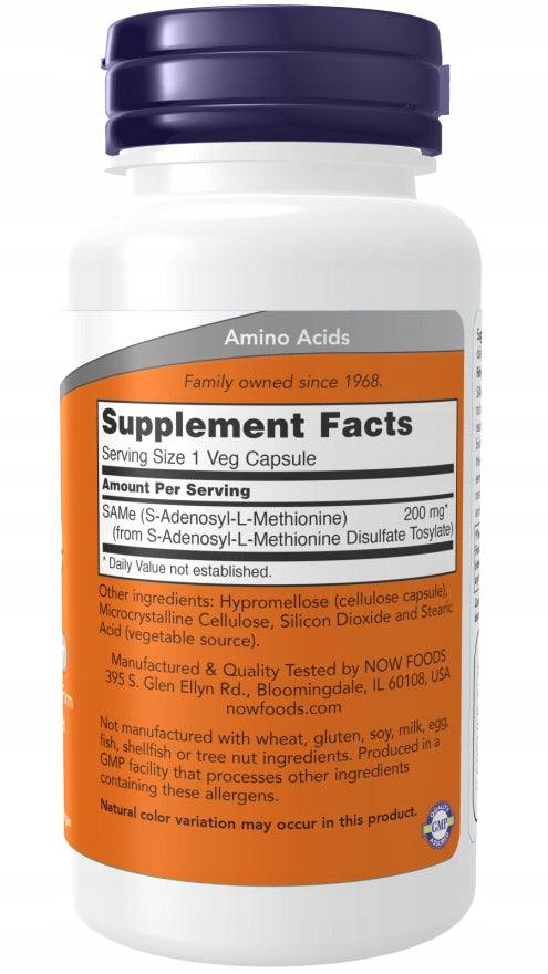 NOW SAMe 200mg PAIN RELIEF 60vcap EAN (GTIN) 733739001276