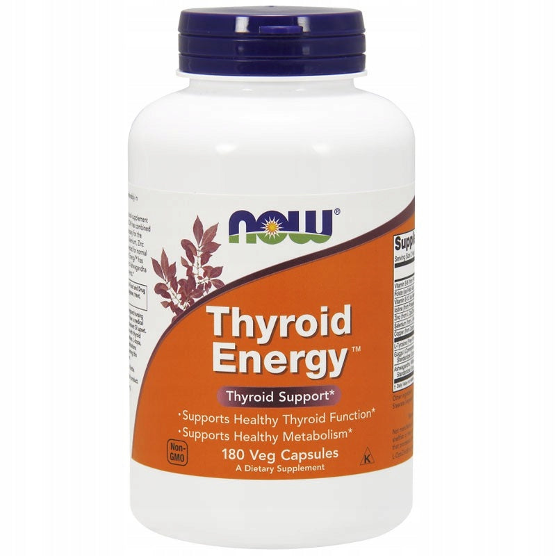 NOW Thyroid Energy 180vegcaps ENERGY VITALITY