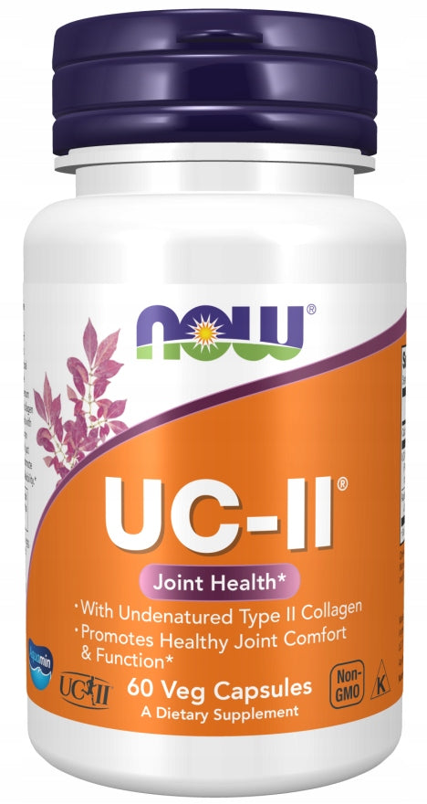 NOW UC-II Collagen 40mg Type II JOINTS Cartilage Regeneration Aquamin Calcium 60k