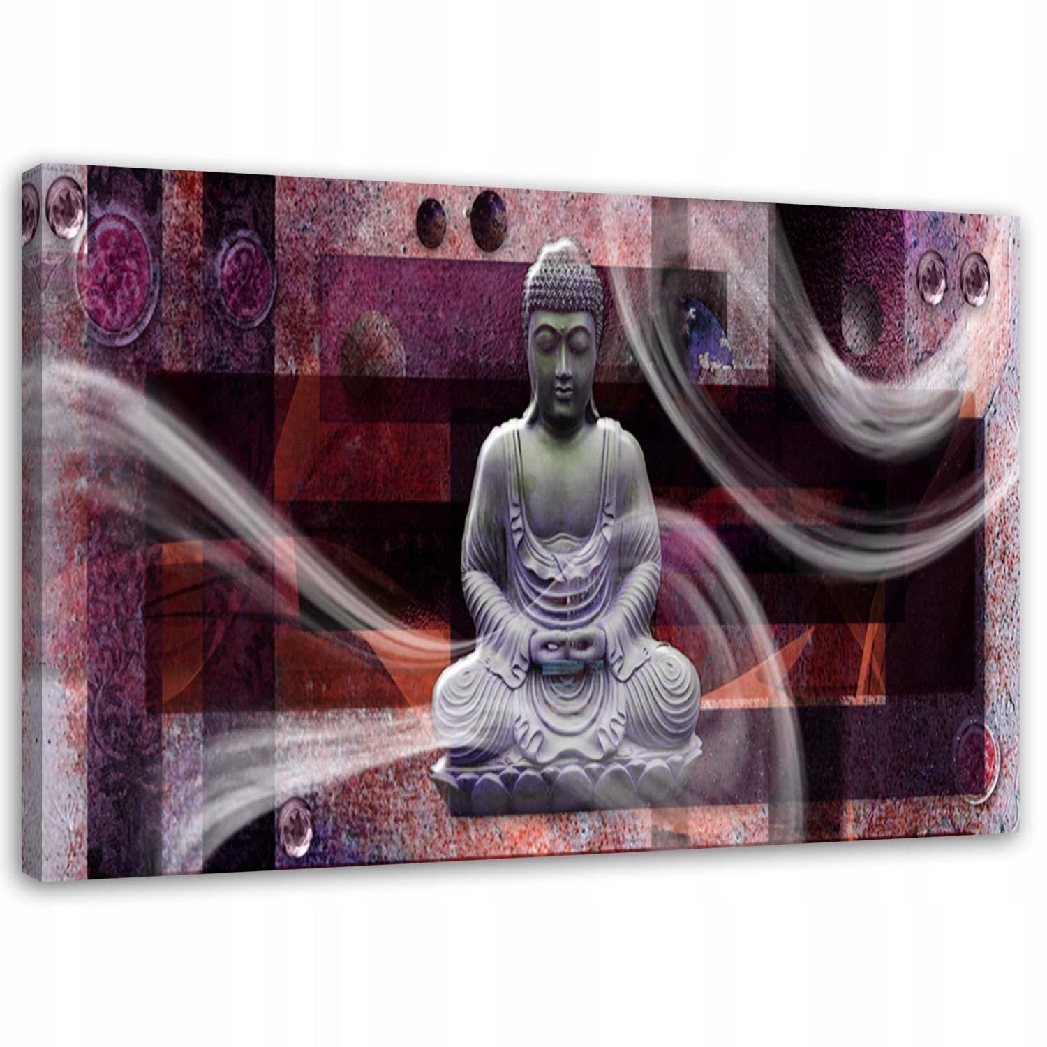 Reproduktion eines modernen Buddhas 