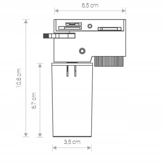 Nowodvorski šviestuvo adapteris Cameleon 8360