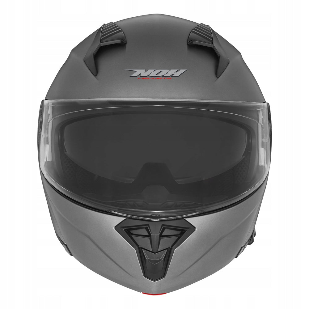 NOX JAW HELMET NOX N968 SOLID TITANIUM MATT M Manufacturer Nox