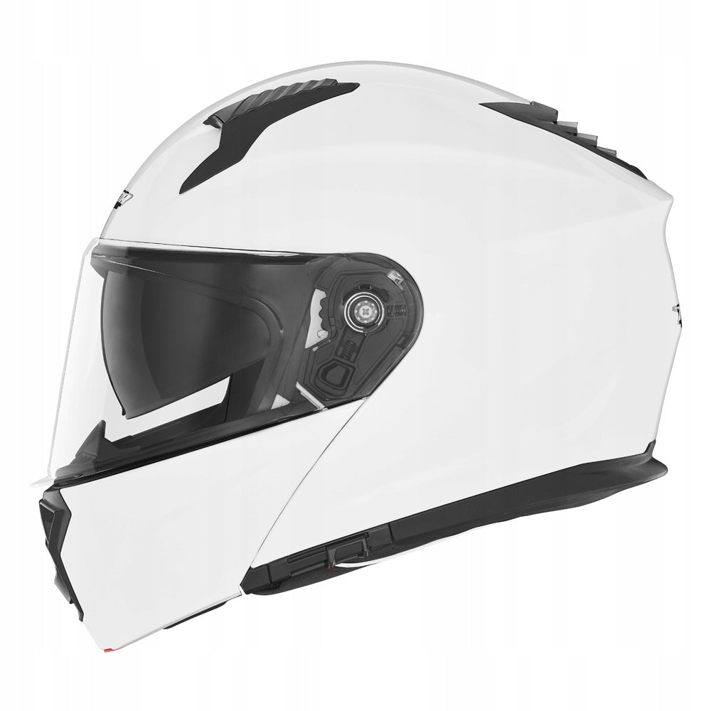 NOX MOTORCYCLE JAW HELMET WITH BLEND N968 SOLID WHITE GLOSS XL Manufacturer Nox