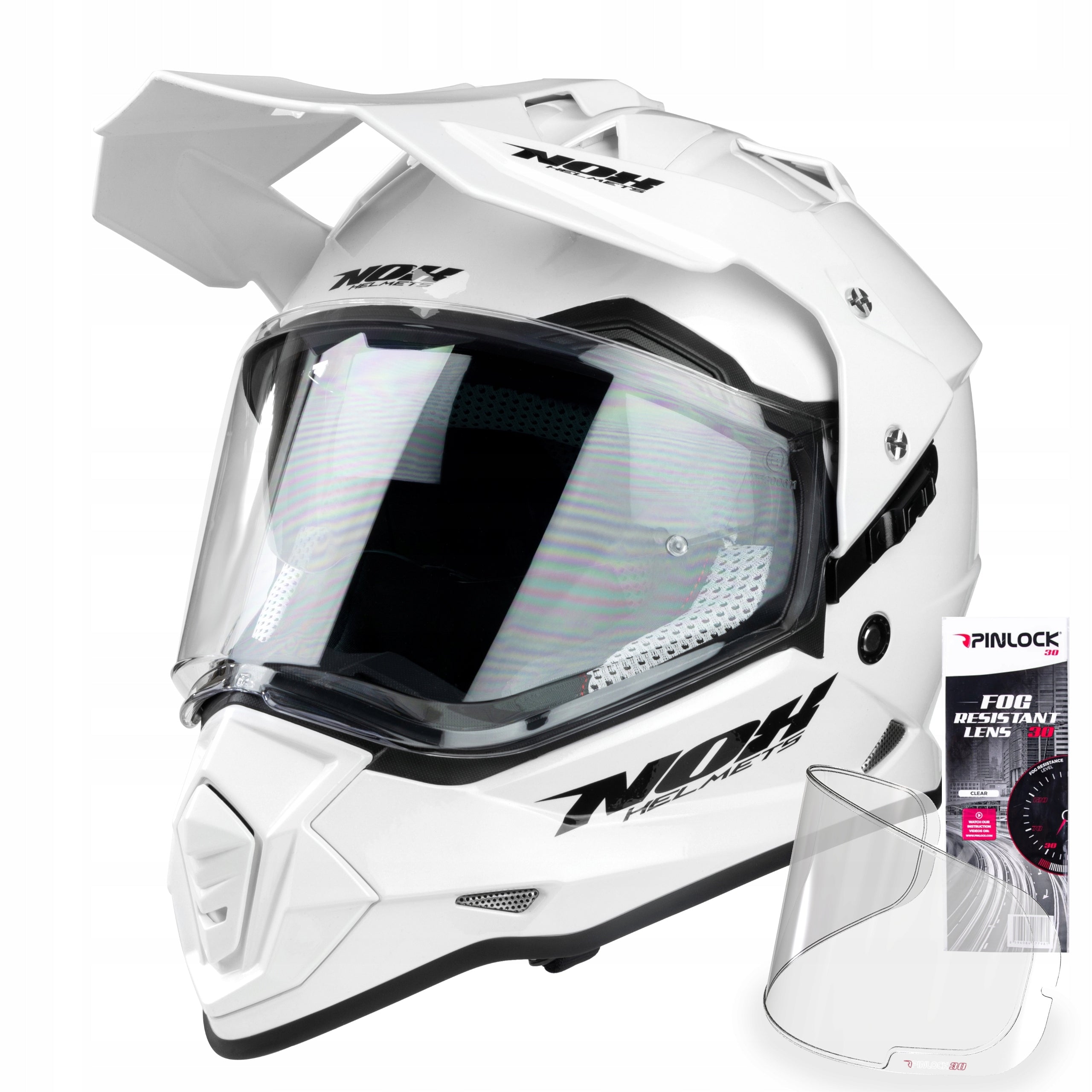 NOX N312 HELMET WINDSCREEN BLEND + ANTI-PAIR PINLOCK XXL