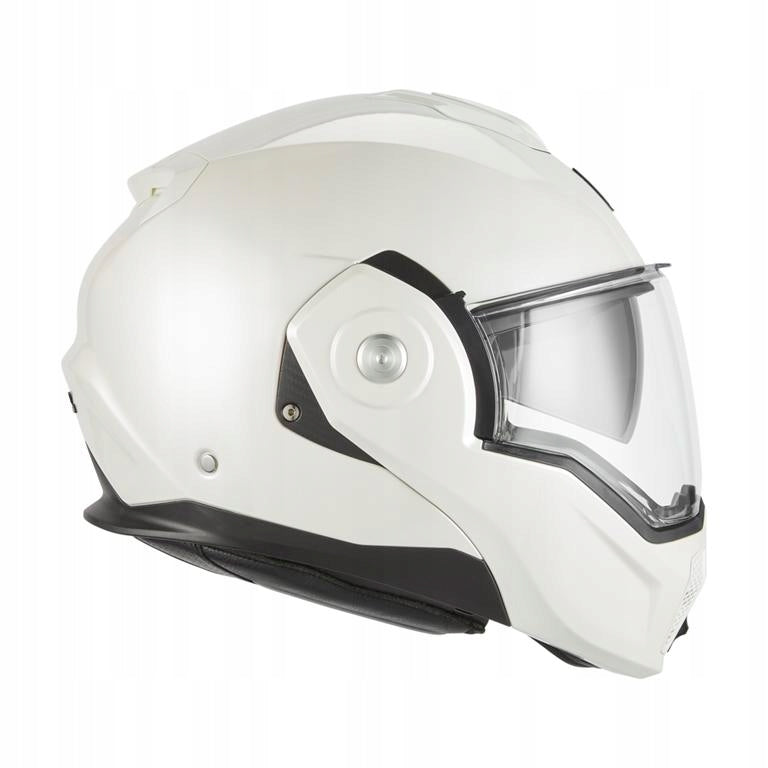 NOX PREMIUM FLIP-BACK JAW HELMET WITH SPINNER BLEND WHITE GLOSS L Packaging status original