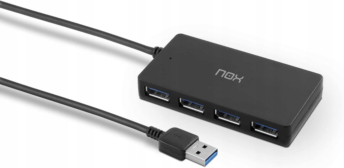 NOX USB HUB One 4 USB ports black