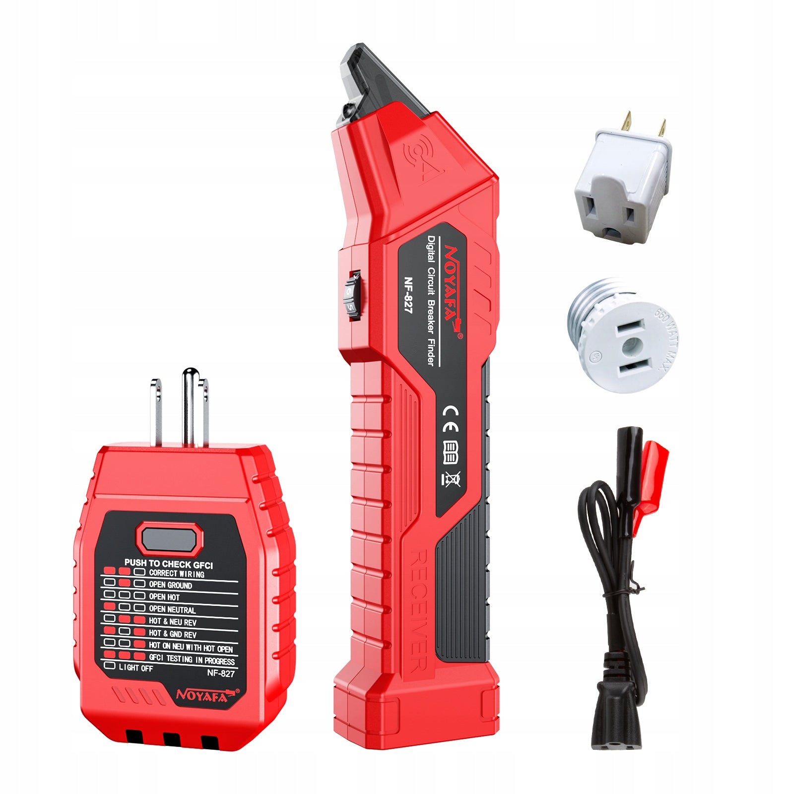 NOYAFA NF-827 Switch detector, GFCI outlet tester