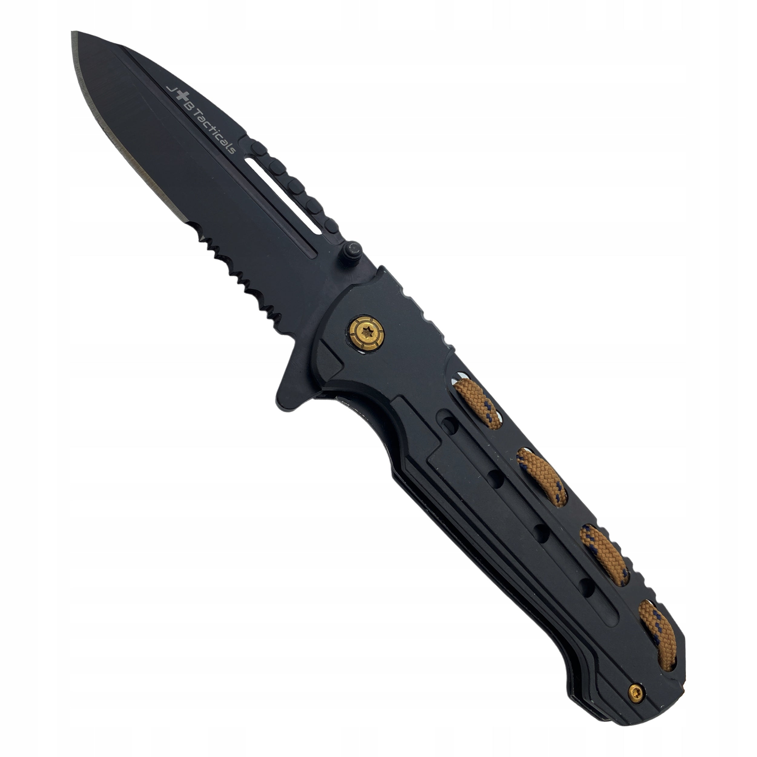 NÓŻ SKŁADANY RATOWNICZY TAKTYCZNY WOJSKOWY FINKA SURVIVAL EDC MYŚLIWSKI 09 Marka JB Tacticals