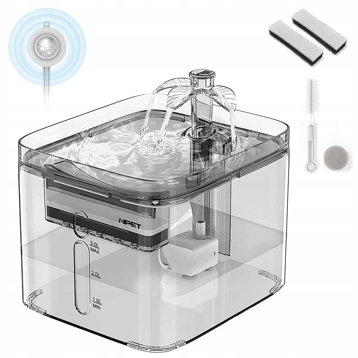 NPET Fountain Drinking Drinker For Cat 3L