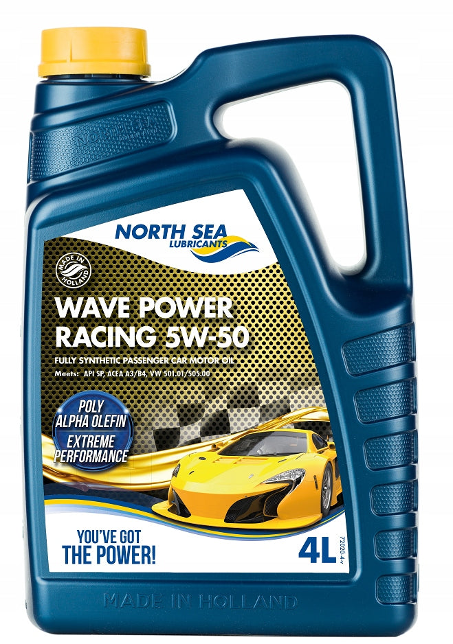 NSL WAVE POWER RACING 5W-50 4L+PENDANT!